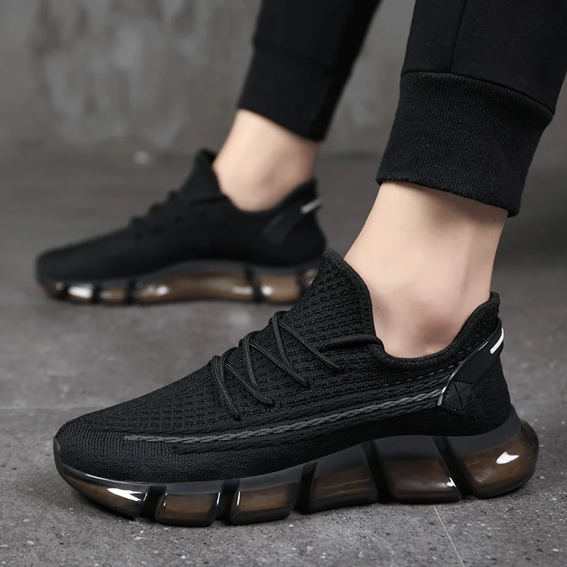 Zapatos Deportivos transpirables para hombre, zapatillas antideslizantes, de marca de diseñador, para correr
