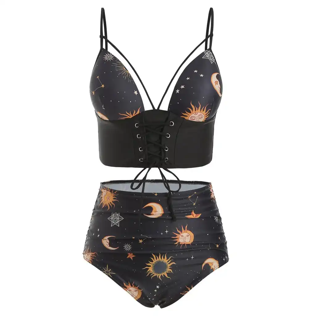 Sun and moon bathing suit Clearance