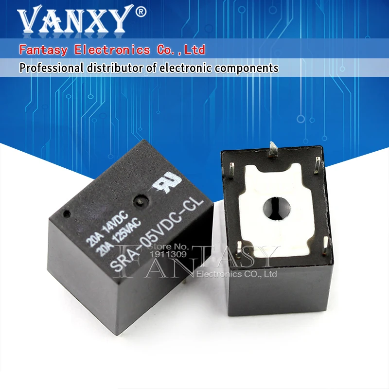 5 шт./лот реле SRA-05VDC-CL SRA-05VDC SRA-05V 5pin 5В DC Высокое качество T74 | Электронные компоненты
