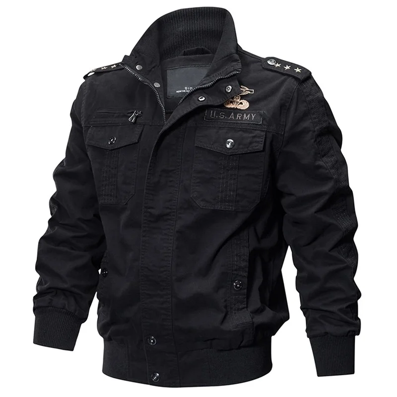 5XL 7XL Военная Мужская куртка, зимнее хлопковое пальто, Мужская тактическая куртка-пилот, куртка-бомбер, ВВС, осенняя повседневная куртка-карго для полетов