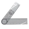 0-140mm 360 Degree Goniometer Angle Medical Spinal Angle Ruler Angle Inclinometer Ruler Protractor Angle finder Measuring Tool 3
