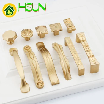 

Chinese Style Brass Handle Shoe Cupboard Pure Copper Wardrobe Drawer Cabinet Door Pull Furniture Hardware Parts Doorknob