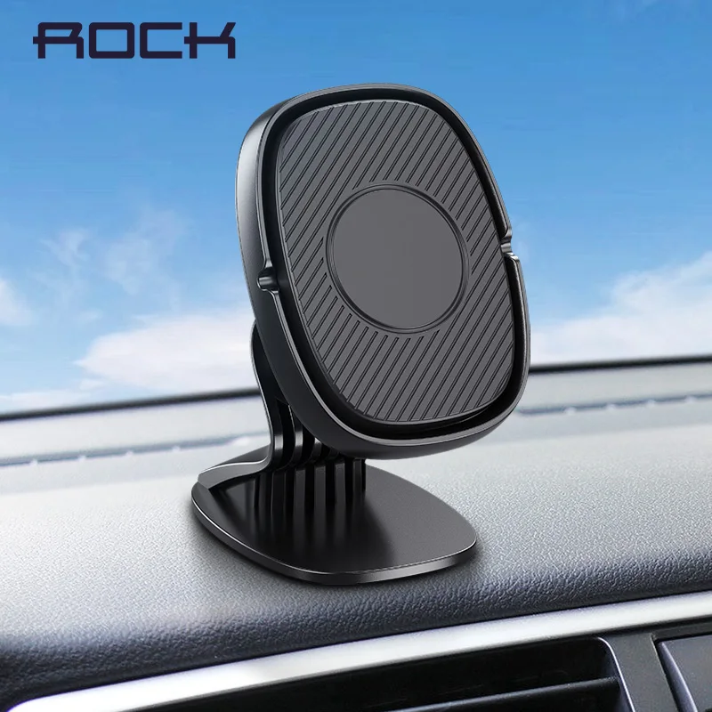 Rock Magnetic Car Phone Holder Air Vent Mount Stand in Magnet GPS Mobile For iPhone Samsung S10 Note10 Stander | Мобильные телефоны