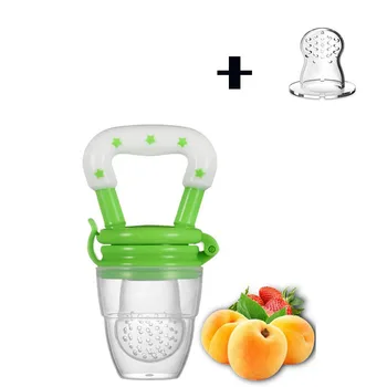 

Silicone Baby Pacifier Fruit and Vegetable Bite Music Food Supplement Feeder Baby Products Chupeta Alimentadora Smoczek Speen