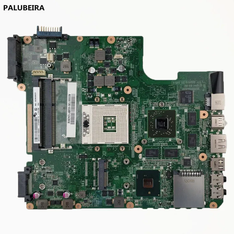 Материнская плата для ноутбука Toshiba Satellite L640 L645 материнская A000073510 DATE2DMB8F0 DDR3 HM55 с 8