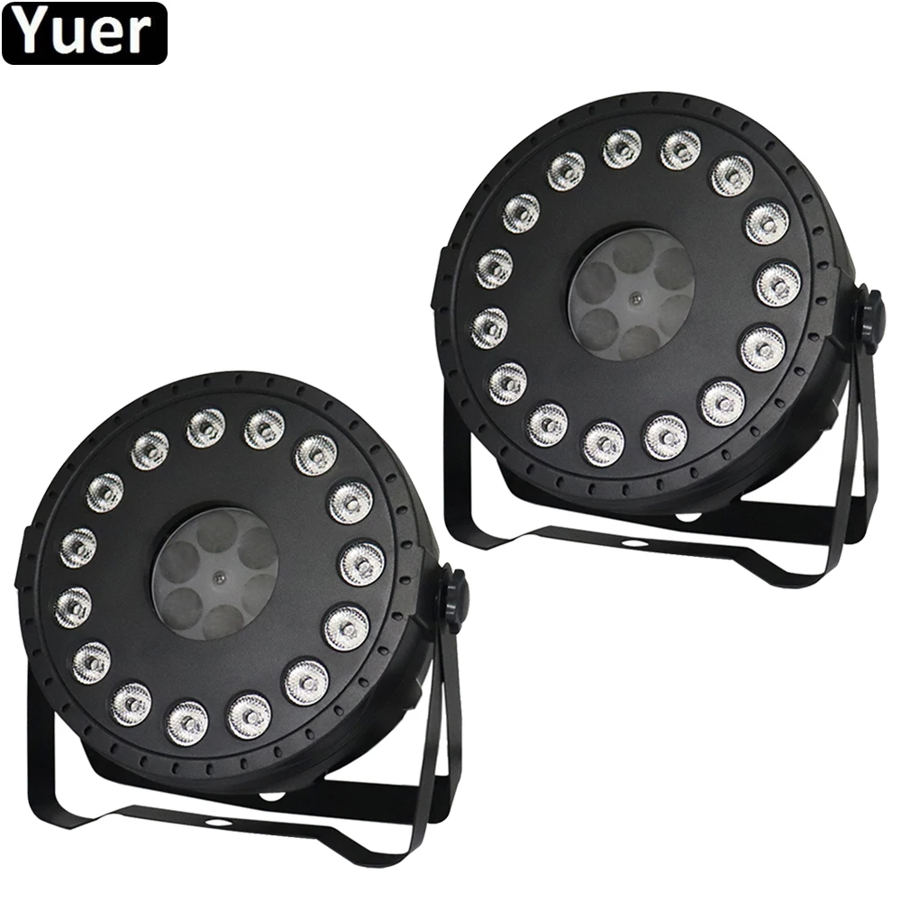 

2Pcs/Lot 30W LED Wash Spot 2IN1 Par Light Strobe DMX512 Controller Party DJ Disco Bar Strobe Dimming Effect Projector Lights