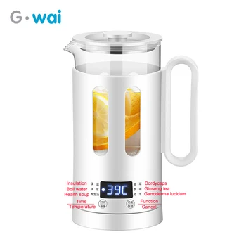 

220V Electric kettle Household Water Kettle Tea Maker Multi-functional Portable Travel Kettle Teapot Insulation Health Pot