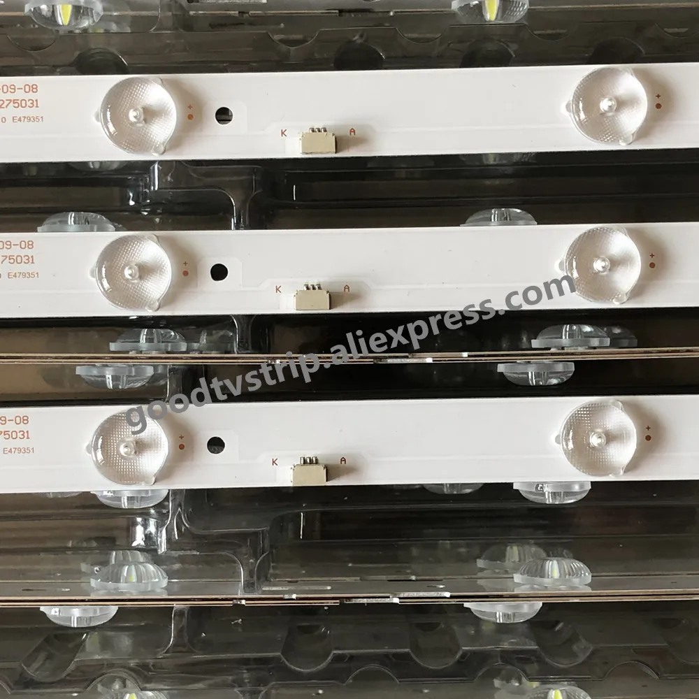30 шт./лот светодиодный Подсветка полосы GC275D06-ZC14F-03 303GC275031 для 28PHF2056/T3 1 шт. = 6 светодиодный s