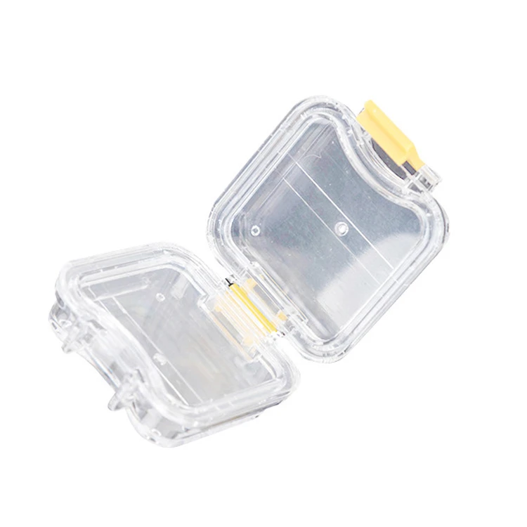 10 шт. новая зубная Маленькая прозрачная Коронная коробка с прозрачной гибкая пленка внутри