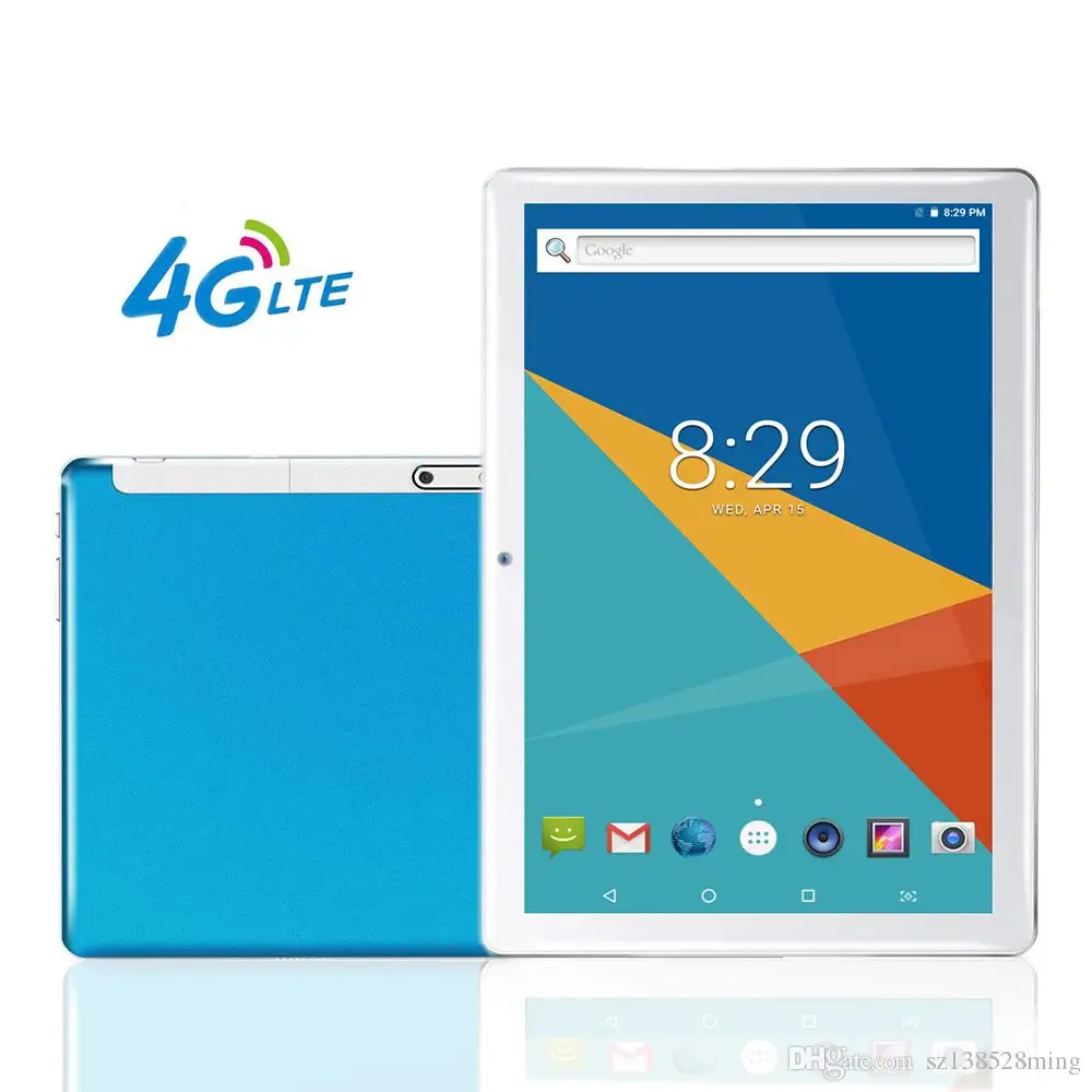 

4G LTE 10.1 inch Tablet PC Octa Core 1280*800 IPS Bluetooth RAM 6GB ROM 128GB 4G Dual sim card Phone Call Tablet Android 8.0 GPS