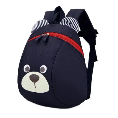 Navy blue Топ mochila infantil, детские школьные сумки, новинка, милый, анти-потеря, Детский рюкзак, школьная сумка, рюкзак для детей, детские сумки - Цвет: Navy blue