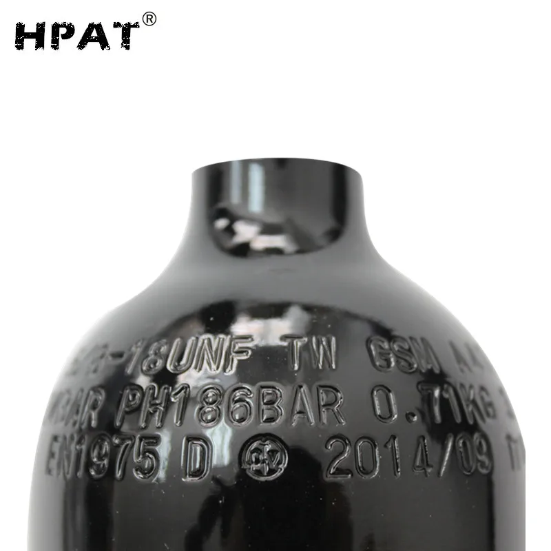 HPAT Пейнтбол 0.8L 20oz Co2 бак/цилиндр