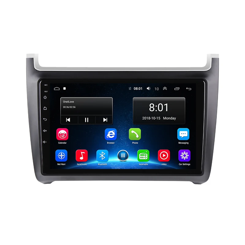 Excellent 10.1" 2G RAM 32G ROM Android Car DVD Video Player GPS For vw polo 2011 2012 2013-2016 audio car radio stereo navigation headunit 16
