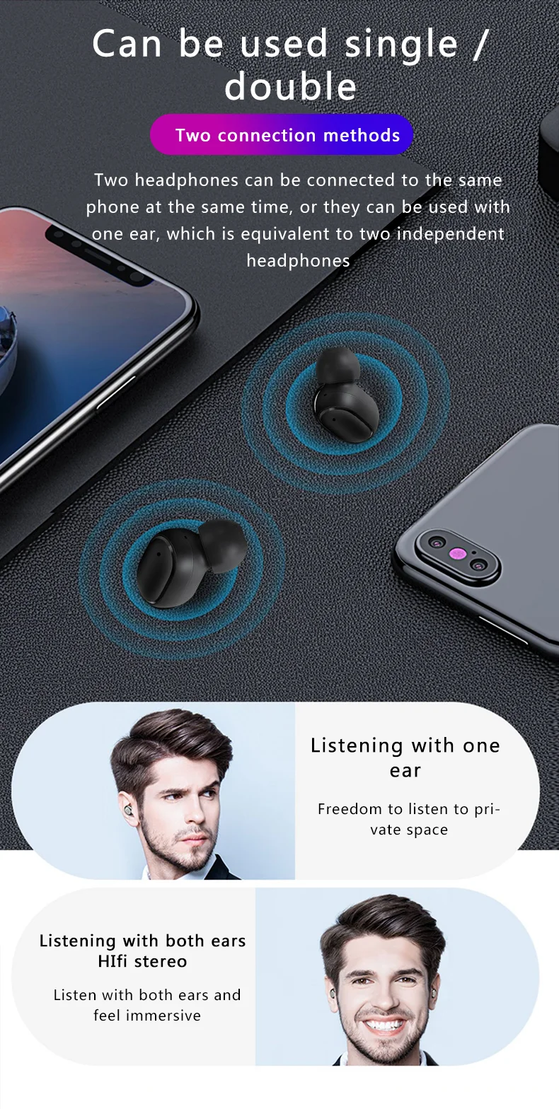 A6L TWS настоящие беспроводные Bluetooth наушники лучше, чем A6S для Airdots наушники для iPhone huawei samsung Xiaomi Redmi