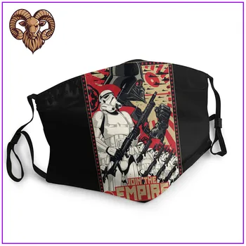 

join the empire star wars troooper Men Women facemasks for virus protection cotton facemasks pm2.5 mask filter reusable washable