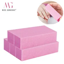 5/10 pçs conjunto de arquivo de unhas esponja bloco de buffer schuren pedicure polimento arquivo de unhas ferramentas beleza moagem nagelvijlen kit