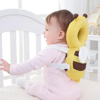 

Kuulee Cute Wings Nursing Drop Resistance Cushion Baby Head Protection Pad Toddler Headrest Pillow Baby Neck