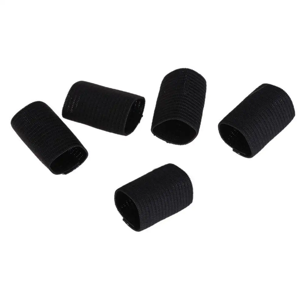 10Pcs Stretchy Finger Protector Sleeve Support Arthritis Sport Aid Guard Band Fishing Stripping Guards Anti Scratch