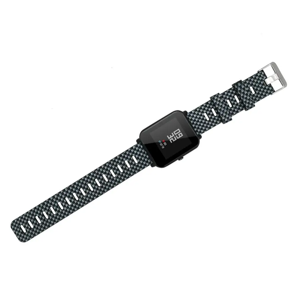 Ремешок Камуфляжный для Xiaomi Amazfit Bip Youth ТПУ чехол + сменный силиконовый браслет на
