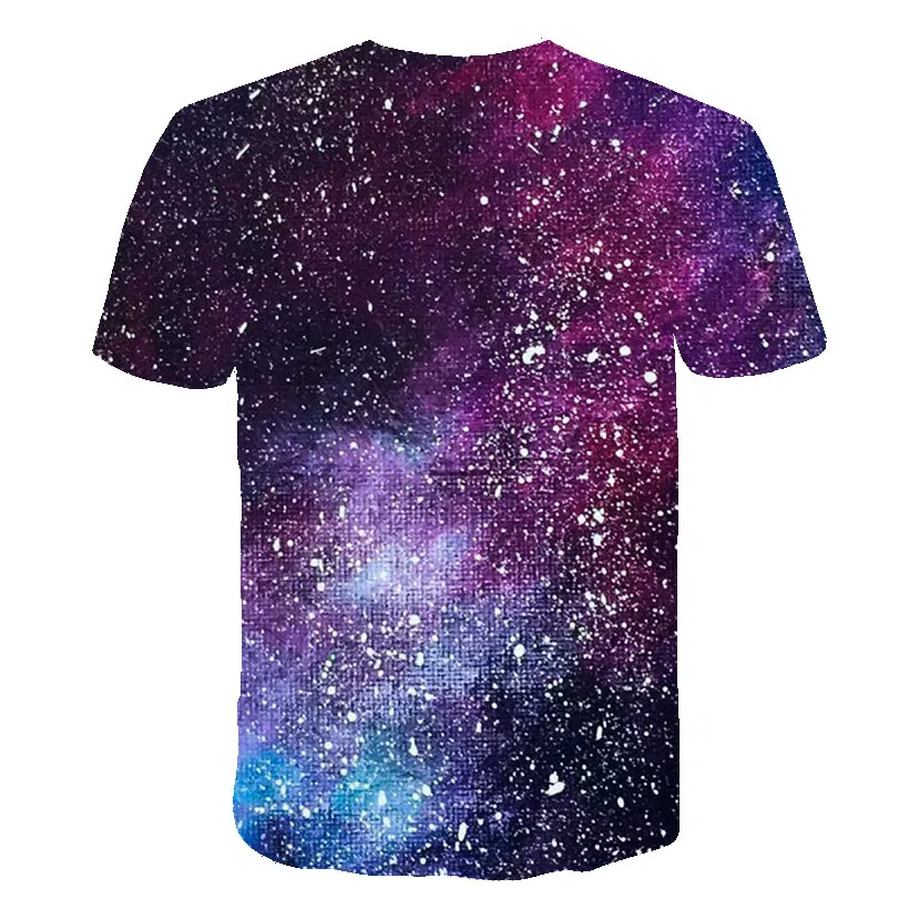 Purple galaxy t shirt Clearance