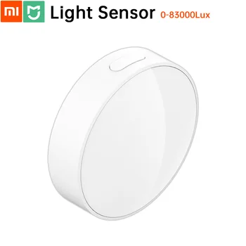 

Original Xiaomi Mijia Light Sensor Intensity 0-83000Lux @Min 2Lux Precise Large Range Linked Automation Life Waterproof Magnetic