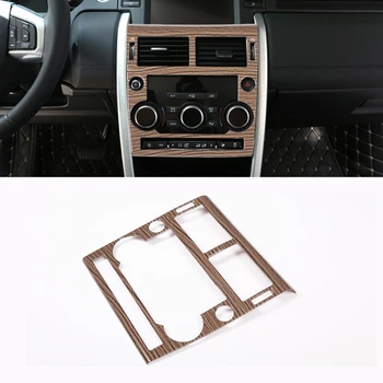 

Sands Wood Grain ABS Plastic Center Control Air Outlet Vent Panel Cover Frame Trim For Land Rover Discovery Sport 2015-2019