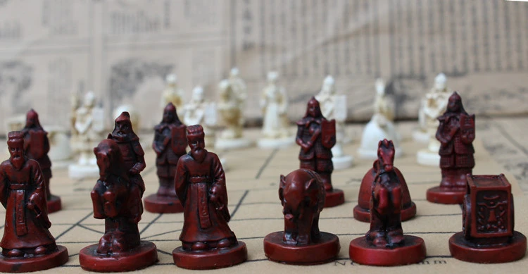 Китайский Набор для игры в шахматы из смолы, шахматы, мягкие шахматные доски, архаизмы, ретро шахматные доски, новые качественные традиционные