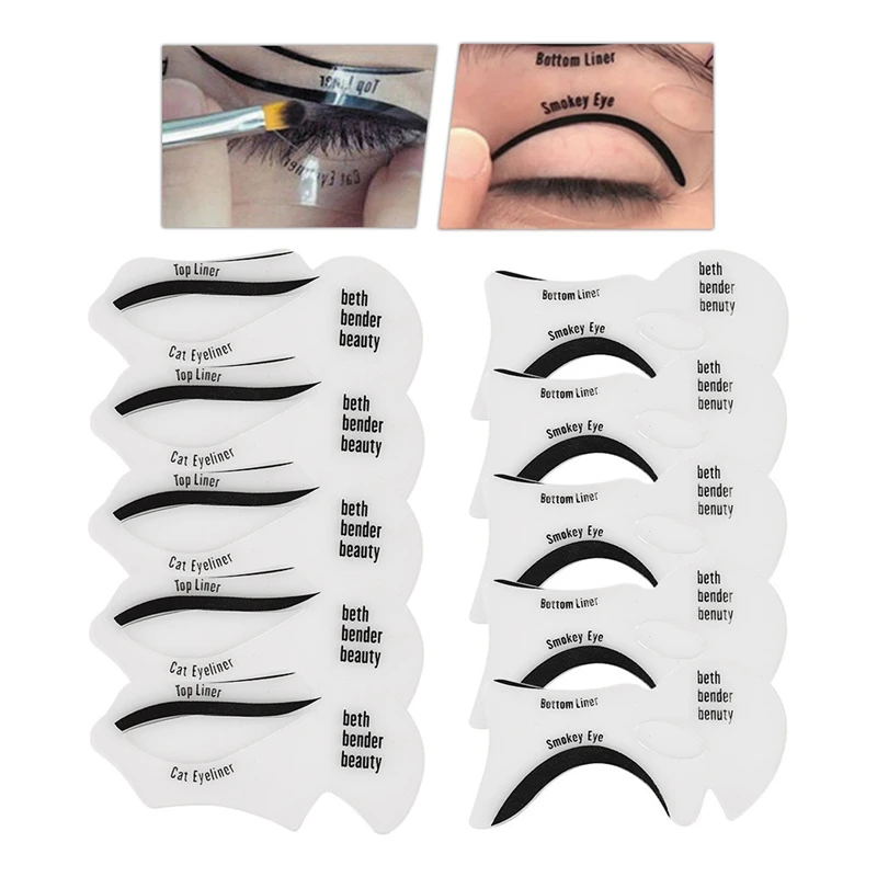 printable diy eyeliner stencils eyeliner stencil cat eyeliner stencil