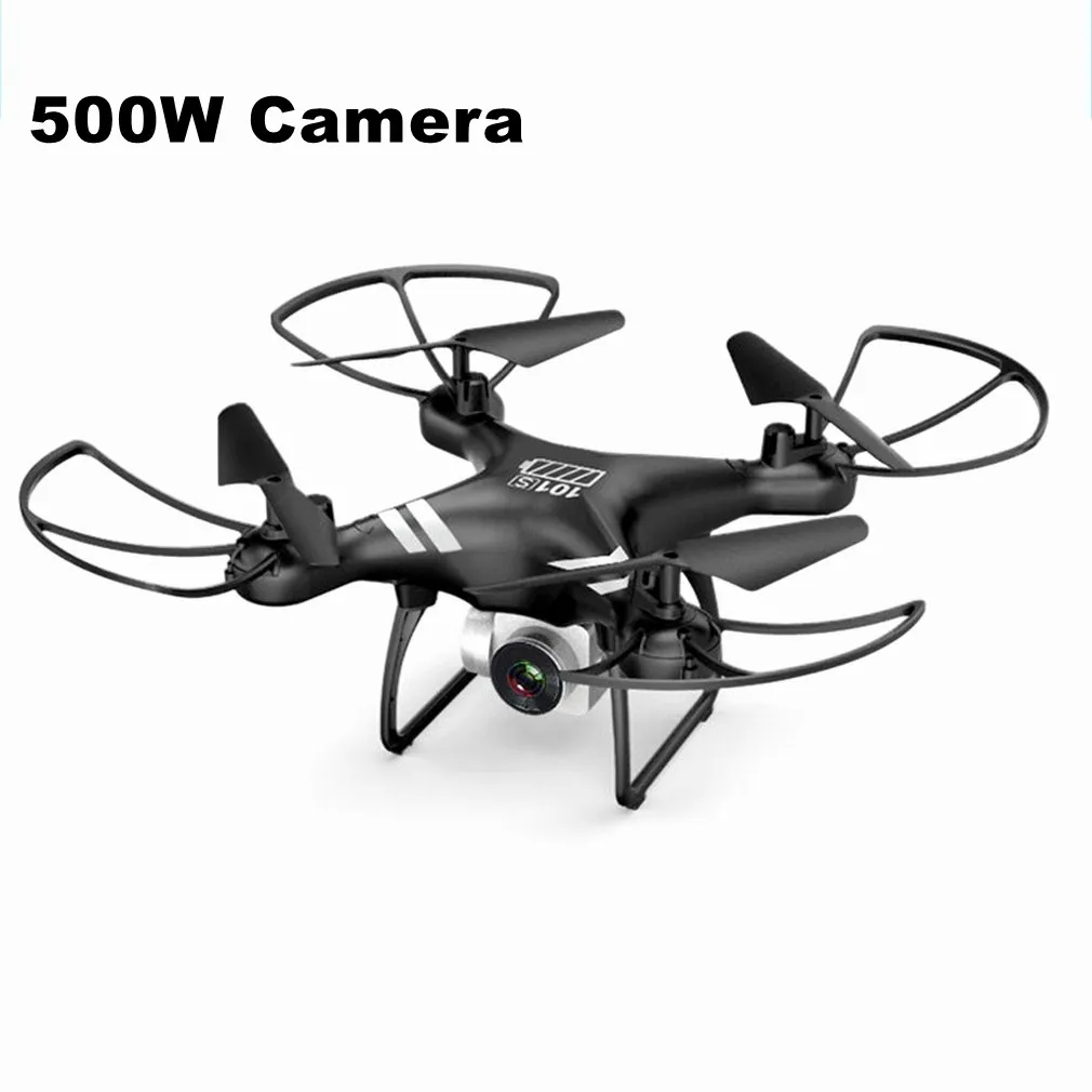 500W KY101S игрушка-Дрон на дистанционном управлении с HD камерой FPV Квадрокоптер Wi-Fi Дрон высота удерживает один ключ возврат посадка с Безголовый Квадрокоптер подарок - Цвет: 500W