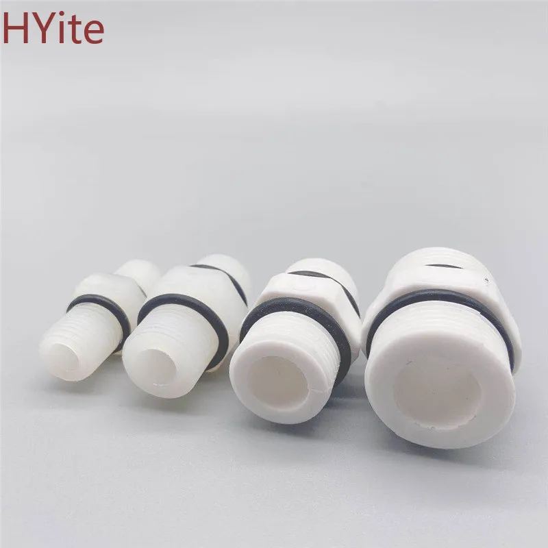 Соединительная муфта BSP для воды и масла наружная резьба из пластика нейлона 1/4