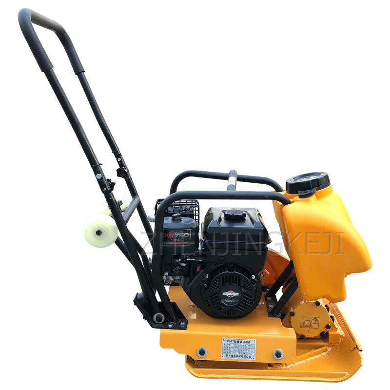 

Gasoline Plate Compactor Asphalt Road Backfill Soil Vibration Plate Compactor Power Tools 5500W Small Compaction Plate Compactor