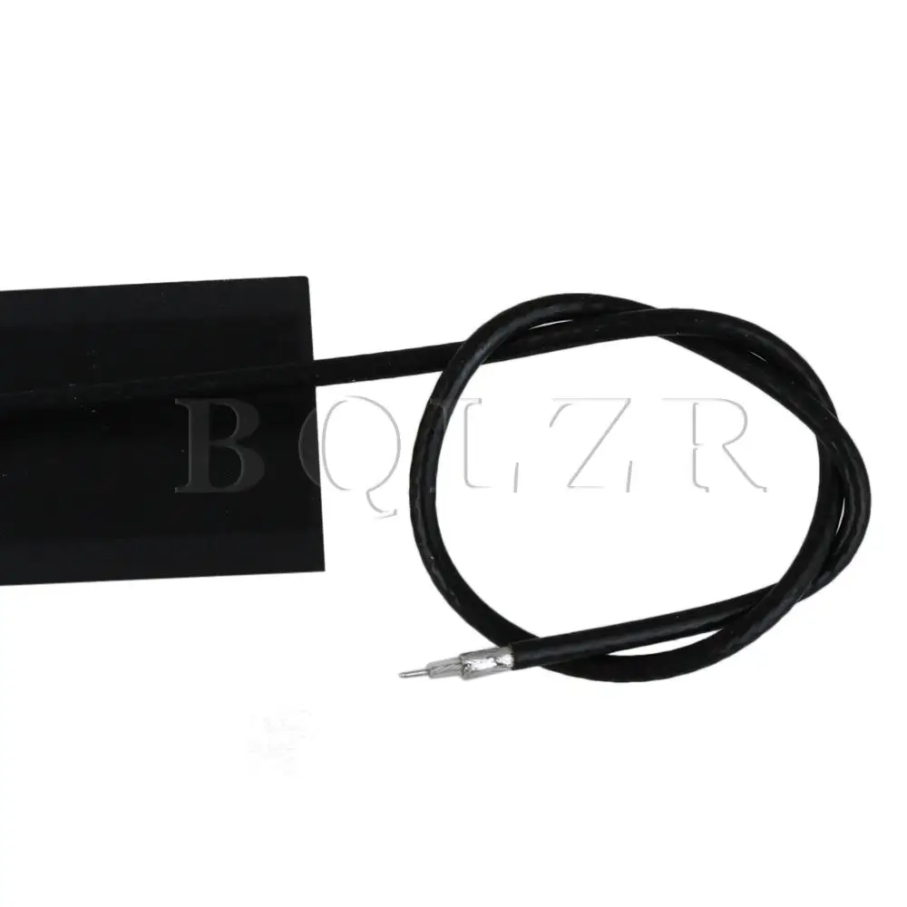 BQLZR 2pcs Черная внутренняя антенна с высоким коэффициентом усиления сварная 50x14 мм длина провода 13 см