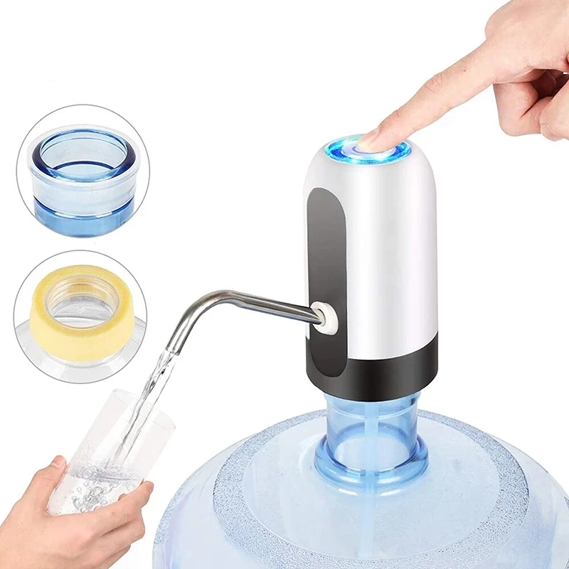 Electric Hand Press Water Pumps Home Gadgets Water Bottle Pump Mini