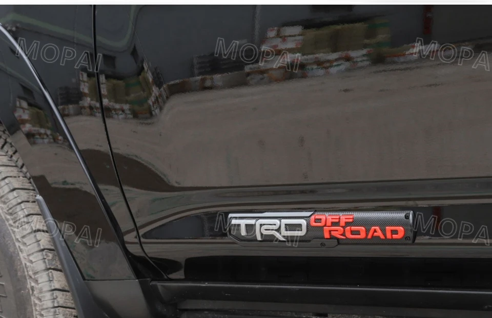 Автомобильные эмблемы MOPAI для Toyota ABS, эмблема TRD, наклейки на значок, Стайлинг для Toyota 4Runner для Toyota TUNDRA, автомобильные аксессуары