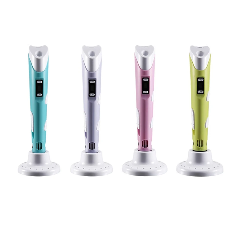 3D Doodle Drawing Printing Pen Printer + LCD Digital Display Intelligent Screen Educational Toys Present Home | Компьютеры и офис