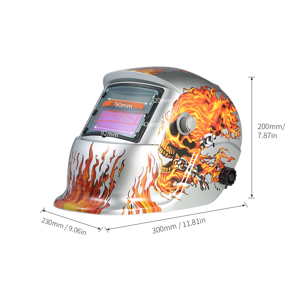 

Hot Meterk Industrial Welding Helmet Solar Solar Auto Lasfilters Helm Darkening Welding Helmet TIG MIG Mask Skull Grinding Desig