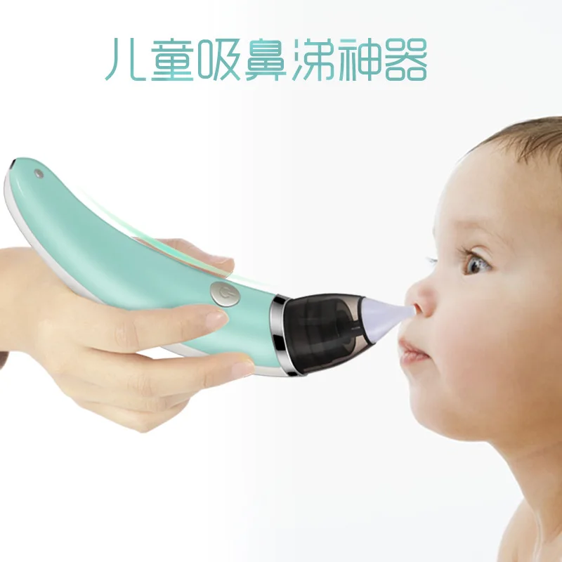 

Infant Electric Sniffing Instrument Cleaning Snot Shit Newborns Baby Electric Suction Booger Cleaner Tool