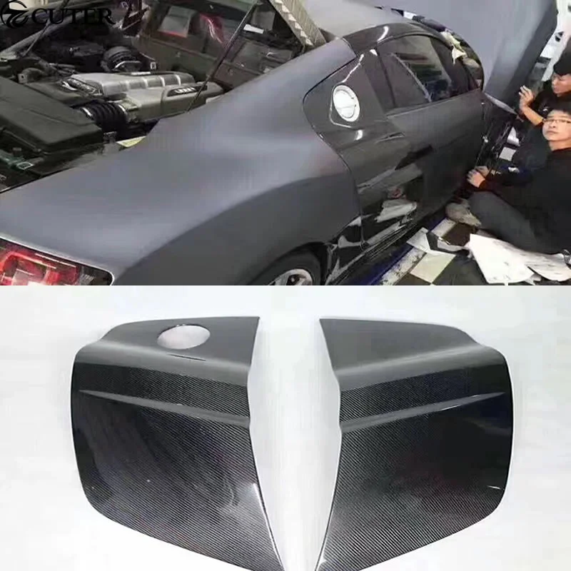 R8 комплект кузова автомобиля углеродное волокно топливный бак украшение дверь