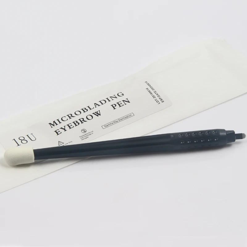 Одноразовые, для микрообработки ручки ручные инструменты tebori ручка ручной 12F/18U набор игл черная ручка микролиста 10 шт