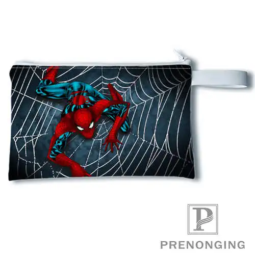 

Custom spider man Printing Coin Purse Change Purse Zipper Zero Wallet Phone Key Bags Fashion Small Female Purse#19-01-22-3-151