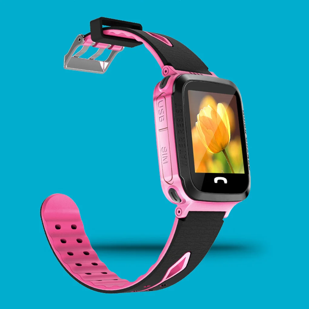 Умные часы V5G водонепроницаемый сенсорный экран HD камера Smartwatch анти-потеря gps в реальном времени трекер детские «Умные» наручные часы для детей
