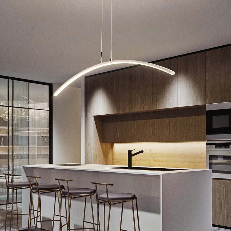 Minimalist Modern LED pendant lights For Diningroom Kitchen lustre suspension hanglamp nordic alumi - 33021049201  Minimalist Modern LED pendant lights For Diningroom Kitchen lustre suspension hanglamp nordic alumi - 33021049201