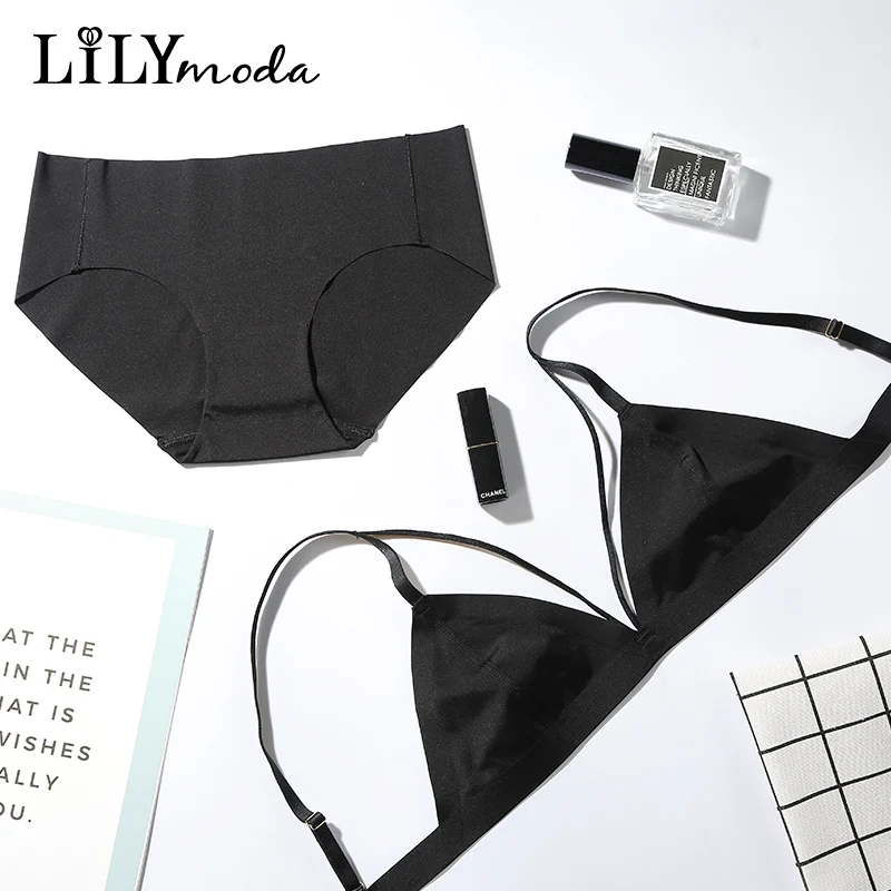 Lilymoda женские сексуальные бюстгальтеры с треугольными чашечками тонкое нижнее