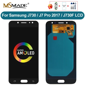 

Super AMOLED For Samsung Galaxy J7 Pro 2017 J730 LCD J730F Display Touch Screen Digitizer Replacement Parts For SM-J730FM LCD