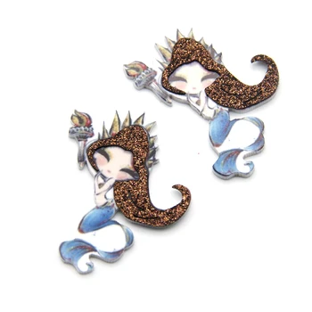 

David accessories Acrylic Flat back Planar Resin Handmade Material Decoration Crafts DIY,5Yc6728
