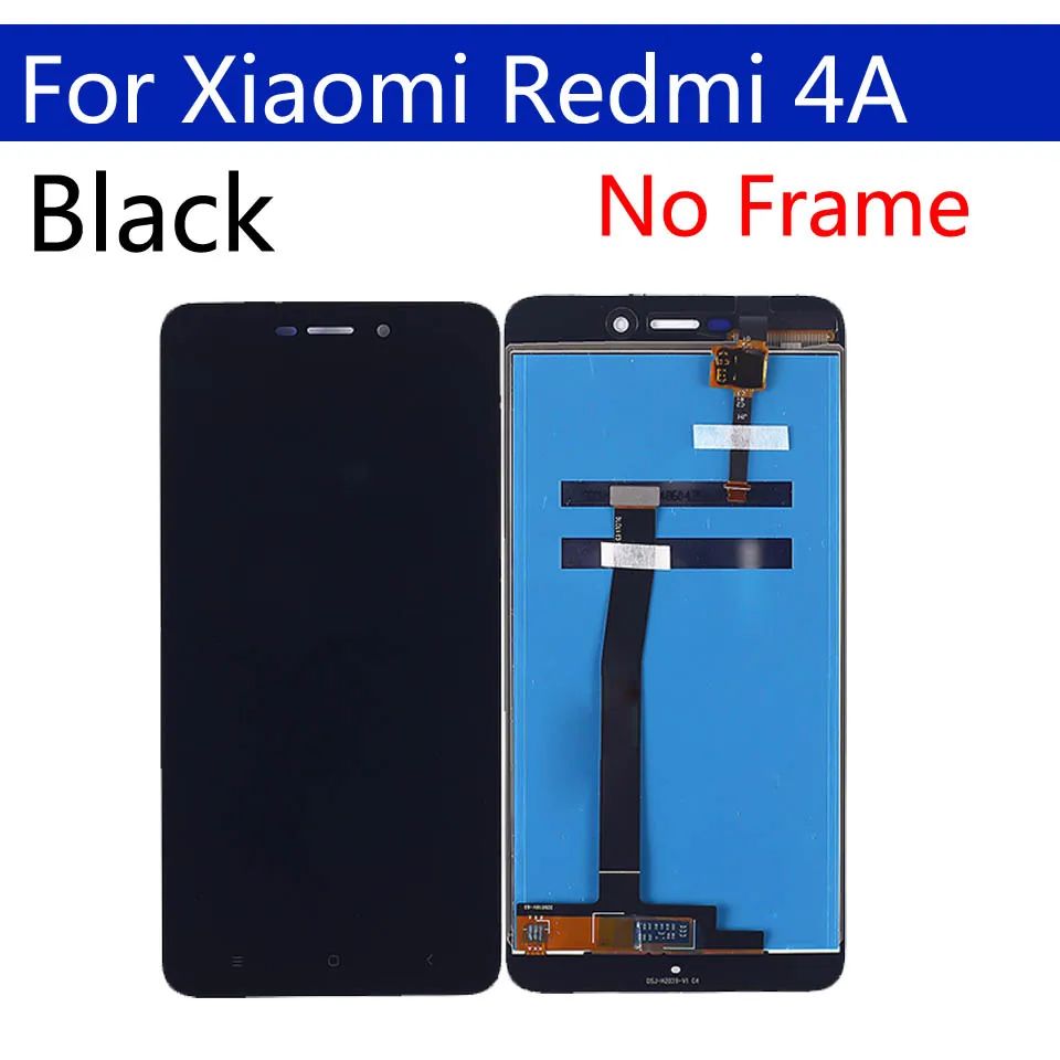 5," ЖК-дисплей для Xiaomi Redmi 4A сенсорный экран дигитайзер с рамкой в сборе Замена для Redmi 4A lcd 1280*720
