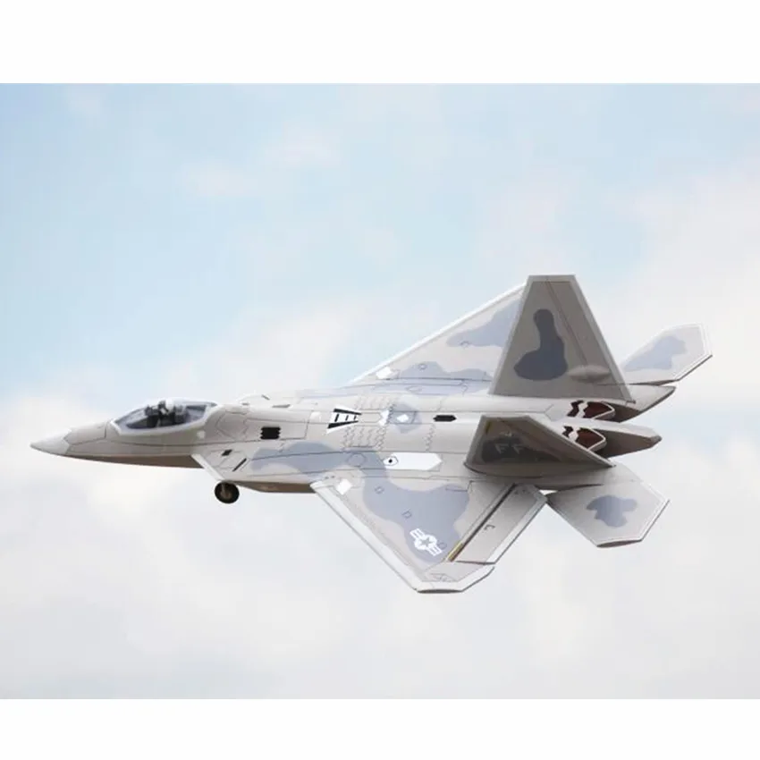Freewing Raptor 64 мм воздуховод моделирование фиксированной модель крыла самолета F-22