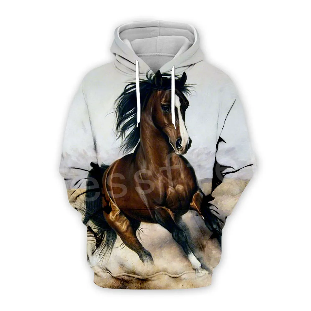 

Tessffel Animal Horse art Unisex Colorful Casual Tracksuit Harajuku 3DfullPrint Zipper/Hoodies/Sweatshirt/Jacket/Mens Womens s18