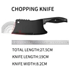 Chef Butcher Knife Kitchen Knife Cooking Tool Chopping Utility Cleaver Knife Boning Knives Chef Knives Vegetable Knives 6