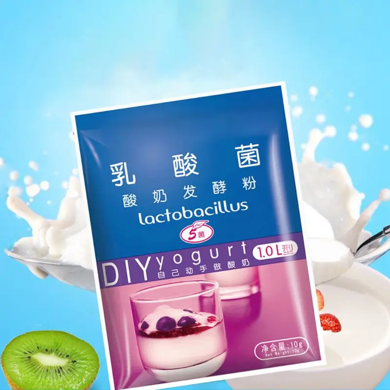 

Yogurt Yeast Starter Natural Probiotics Home Made Lactobacillus Fermentation Powder Maker Homemade Kitchen Supplies